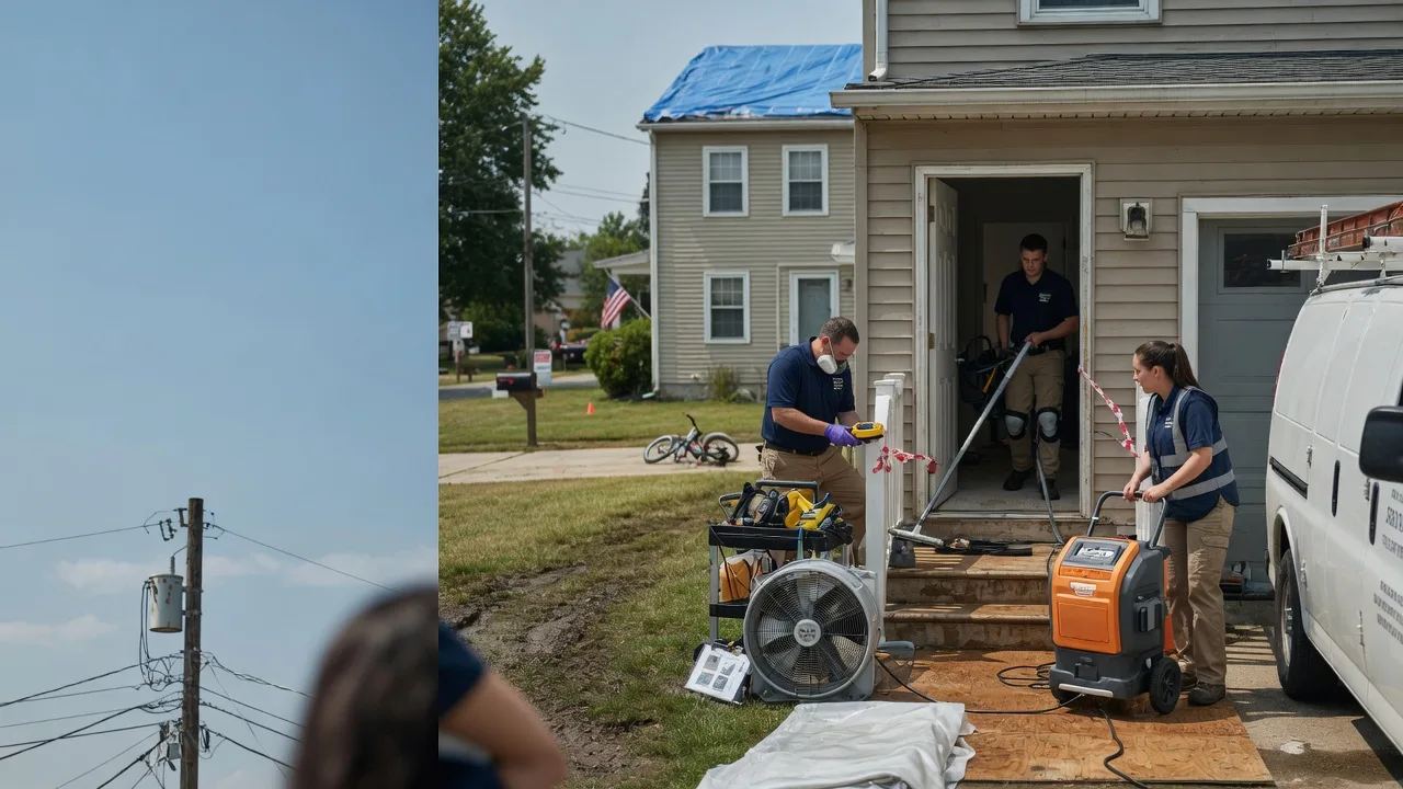 Water Damage Repair in Kitts Hill, OH near me